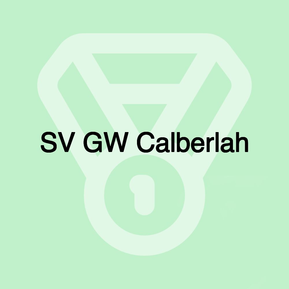 SV GW Calberlah