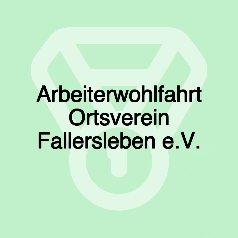 Arbeiterwohlfahrt Ortsverein Fallersleben e.V.