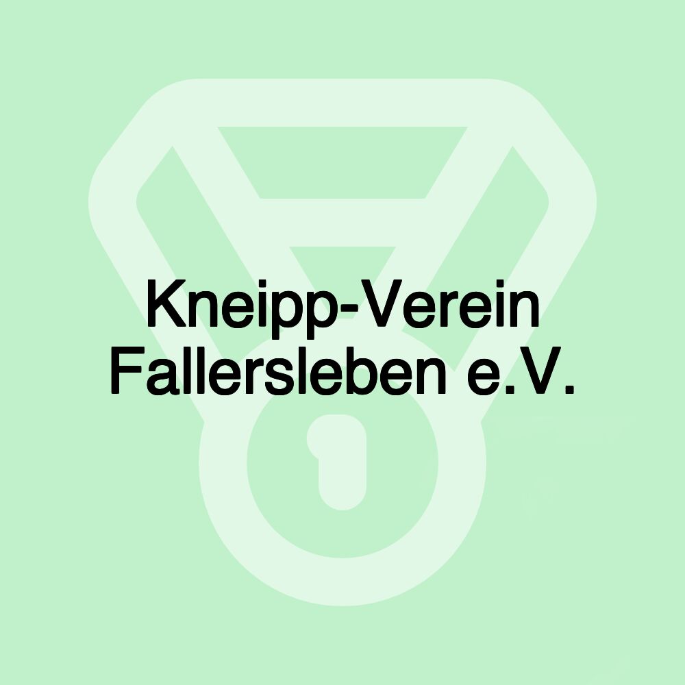 Kneipp-Verein Fallersleben e.V.