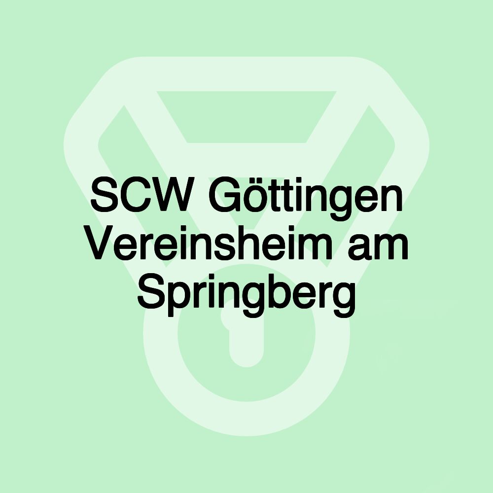 SCW Göttingen Vereinsheim am Springberg