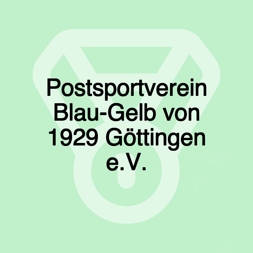 Postsportverein Blau-Gelb von 1929 Göttingen e.V.