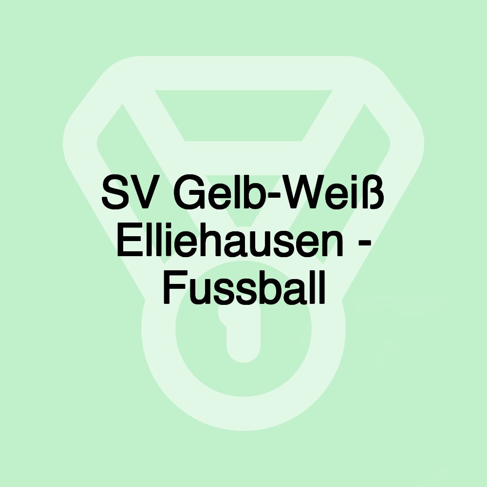 SV Gelb-Weiß Elliehausen - Fussball