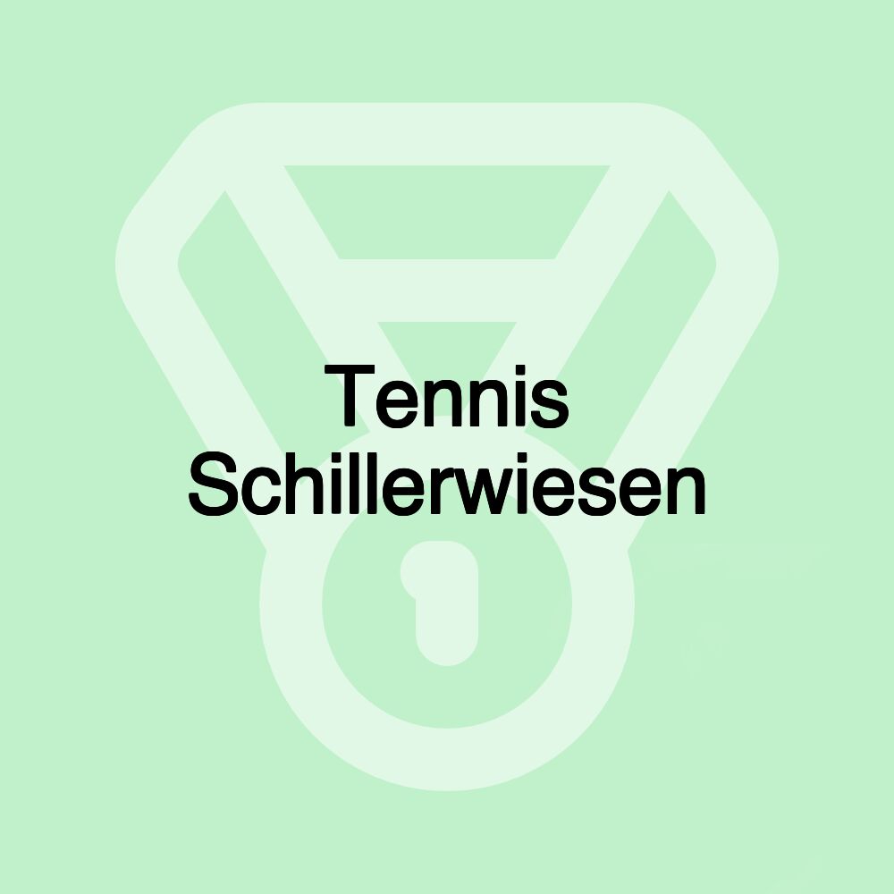 Tennis Schillerwiesen