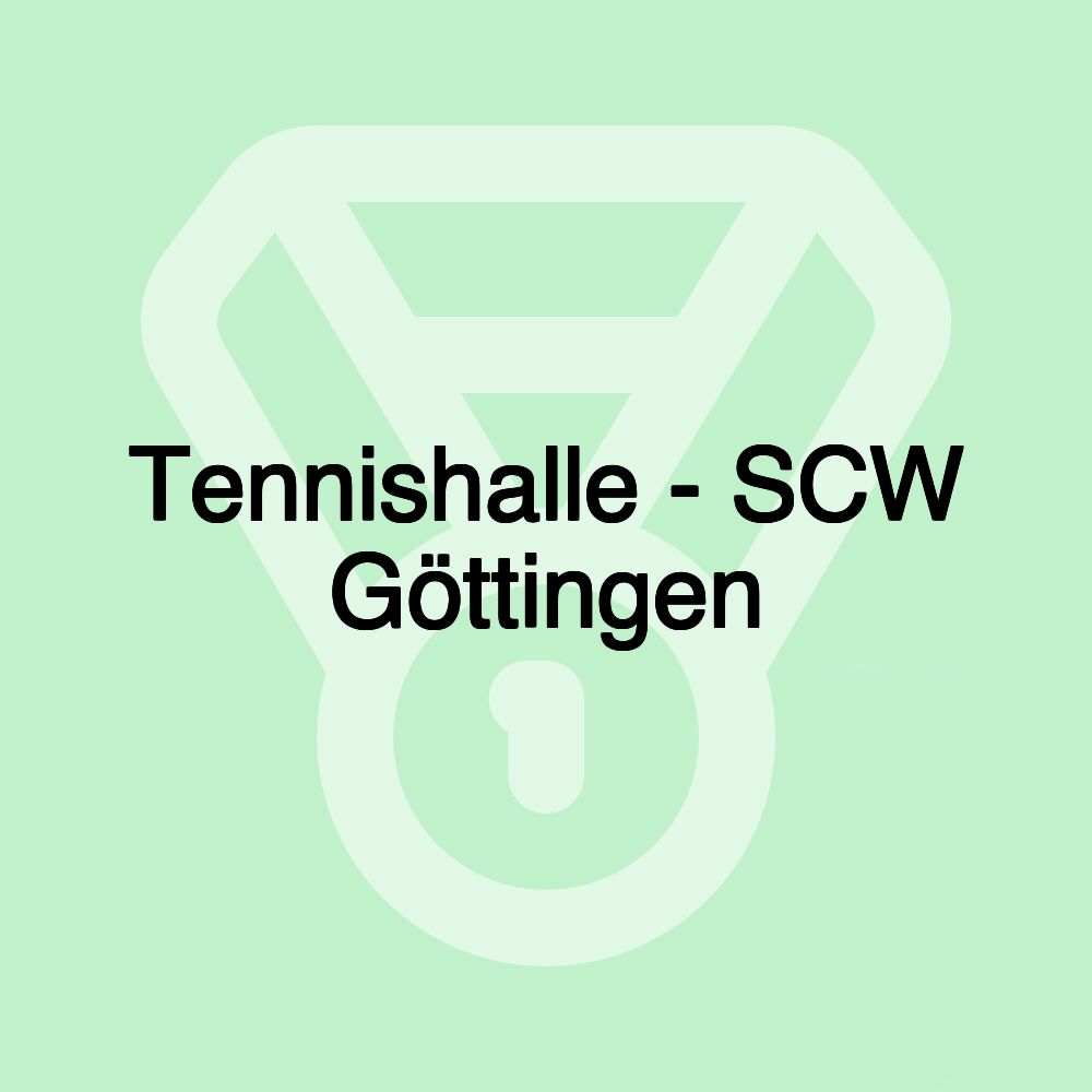 Tennishalle - SCW Göttingen