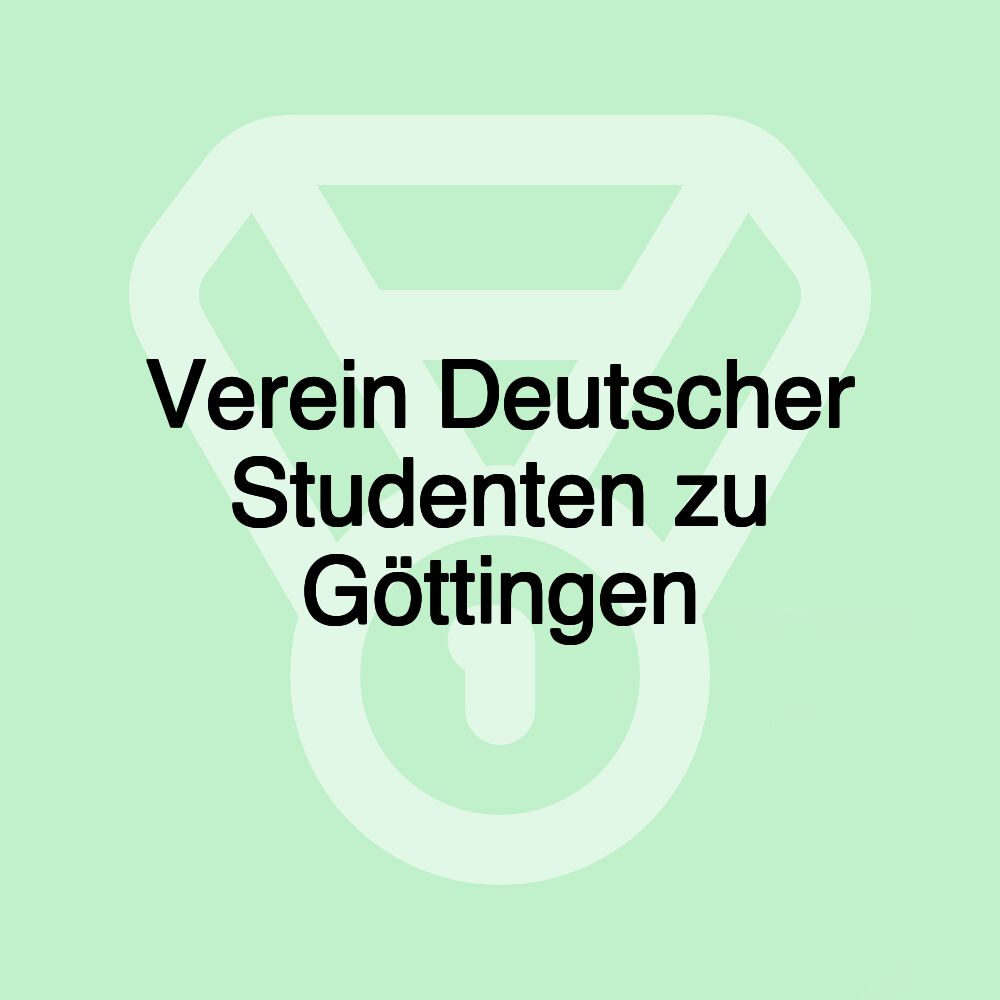 Verein Deutscher Studenten zu Göttingen