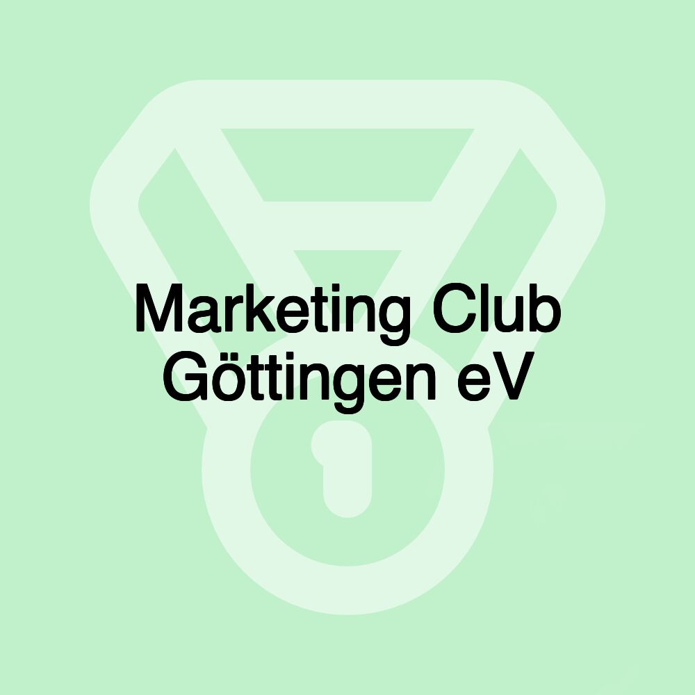 Marketing Club Göttingen eV