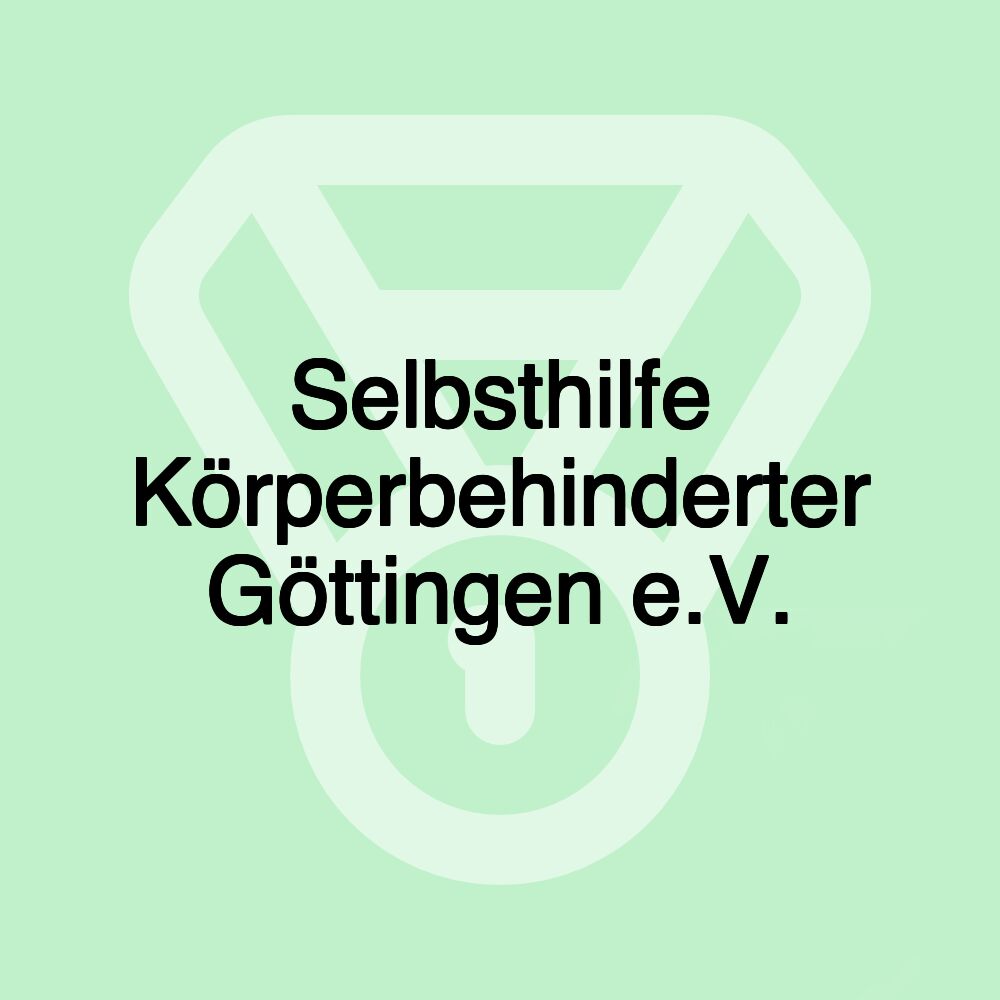 Selbsthilfe Körperbehinderter Göttingen e.V.