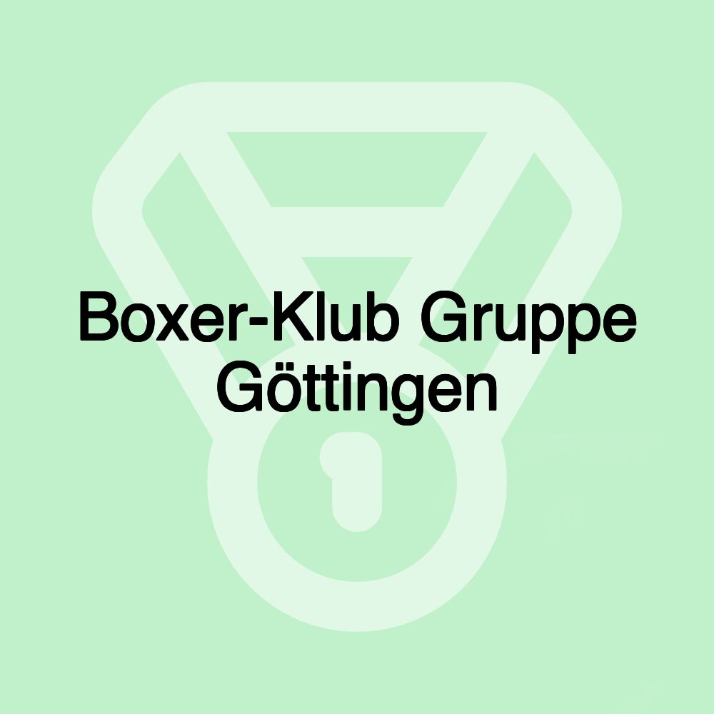 Boxer-Klub Gruppe Göttingen