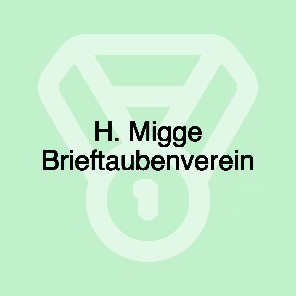 H. Migge Brieftaubenverein