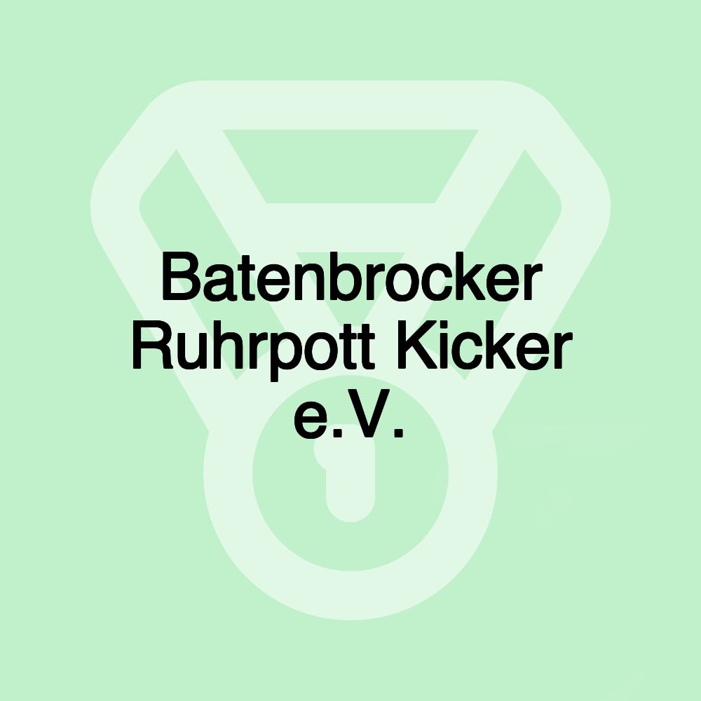 Batenbrocker Ruhrpott Kicker e.V.