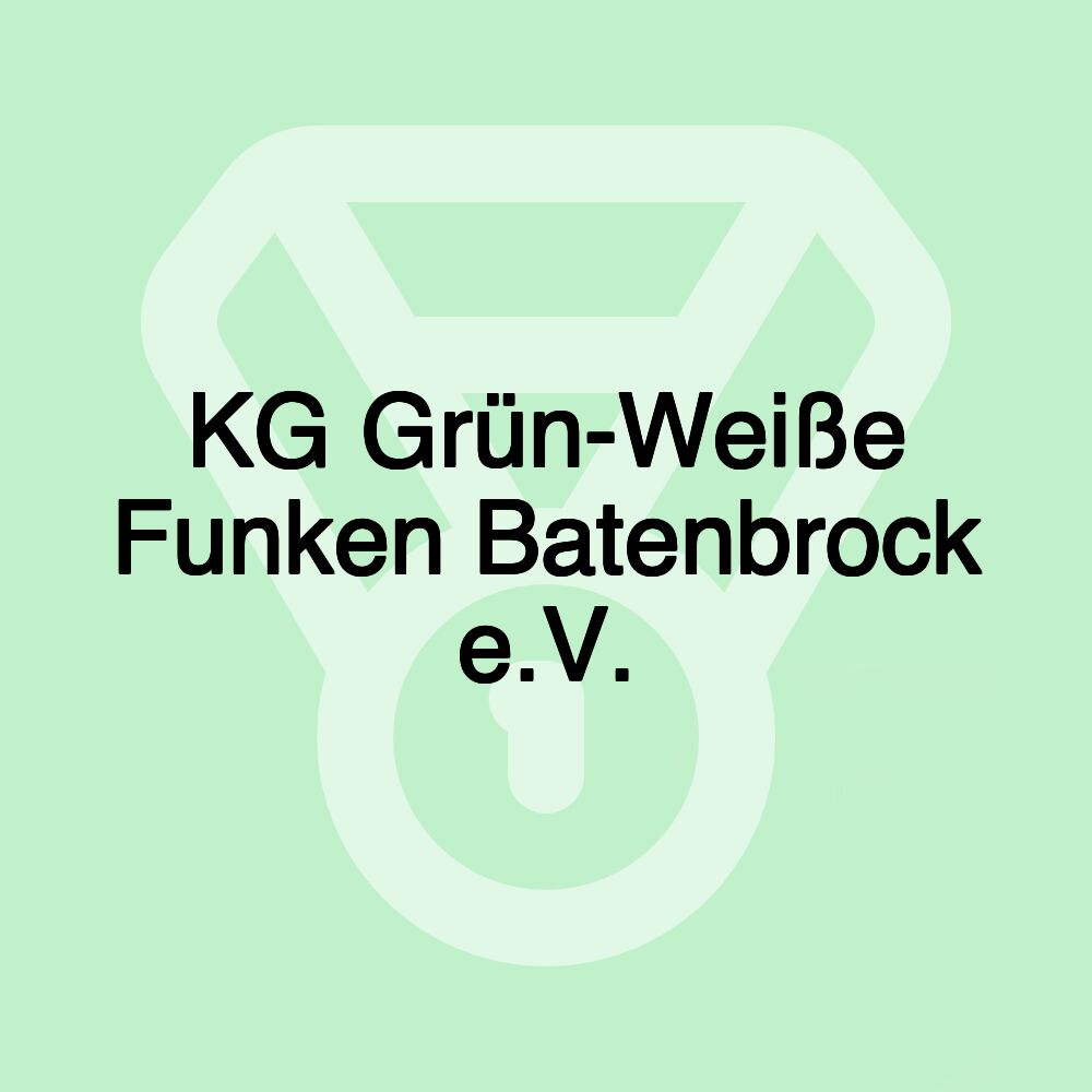 KG Grün-Weiße Funken Batenbrock e.V.