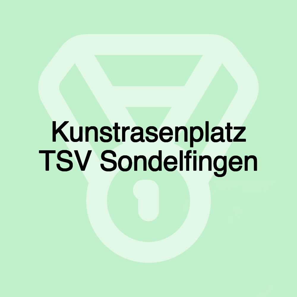 Kunstrasenplatz TSV Sondelfingen