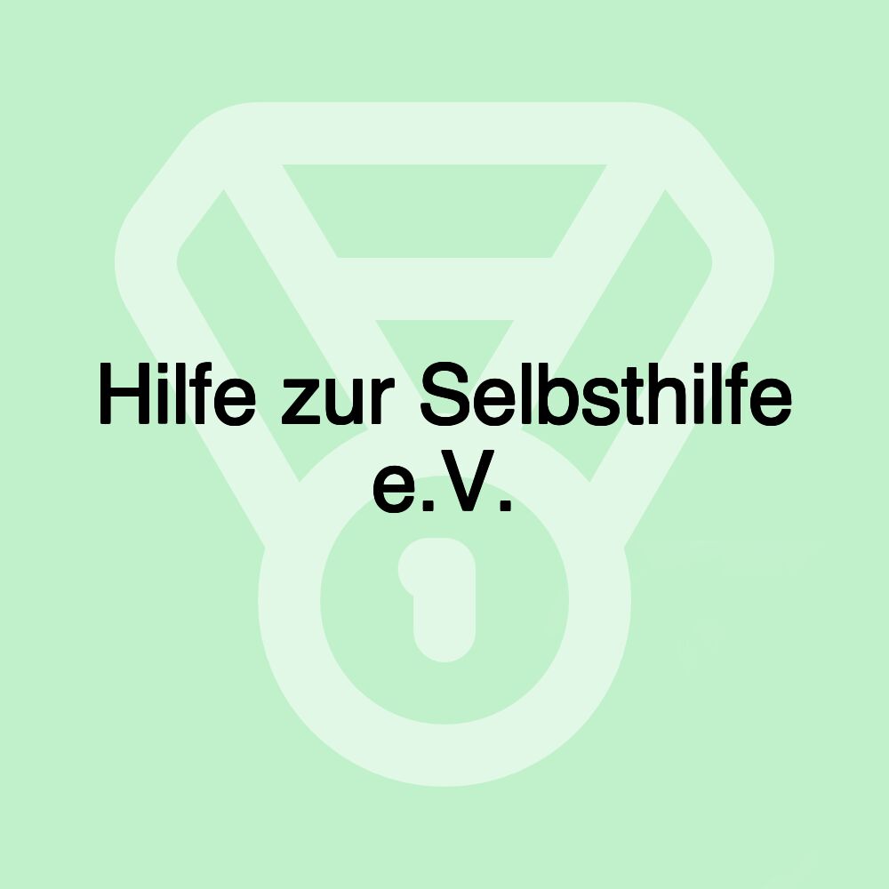 Hilfe zur Selbsthilfe e.V.