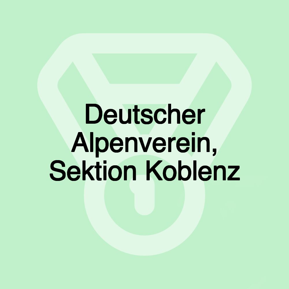 Deutscher Alpenverein, Sektion Koblenz