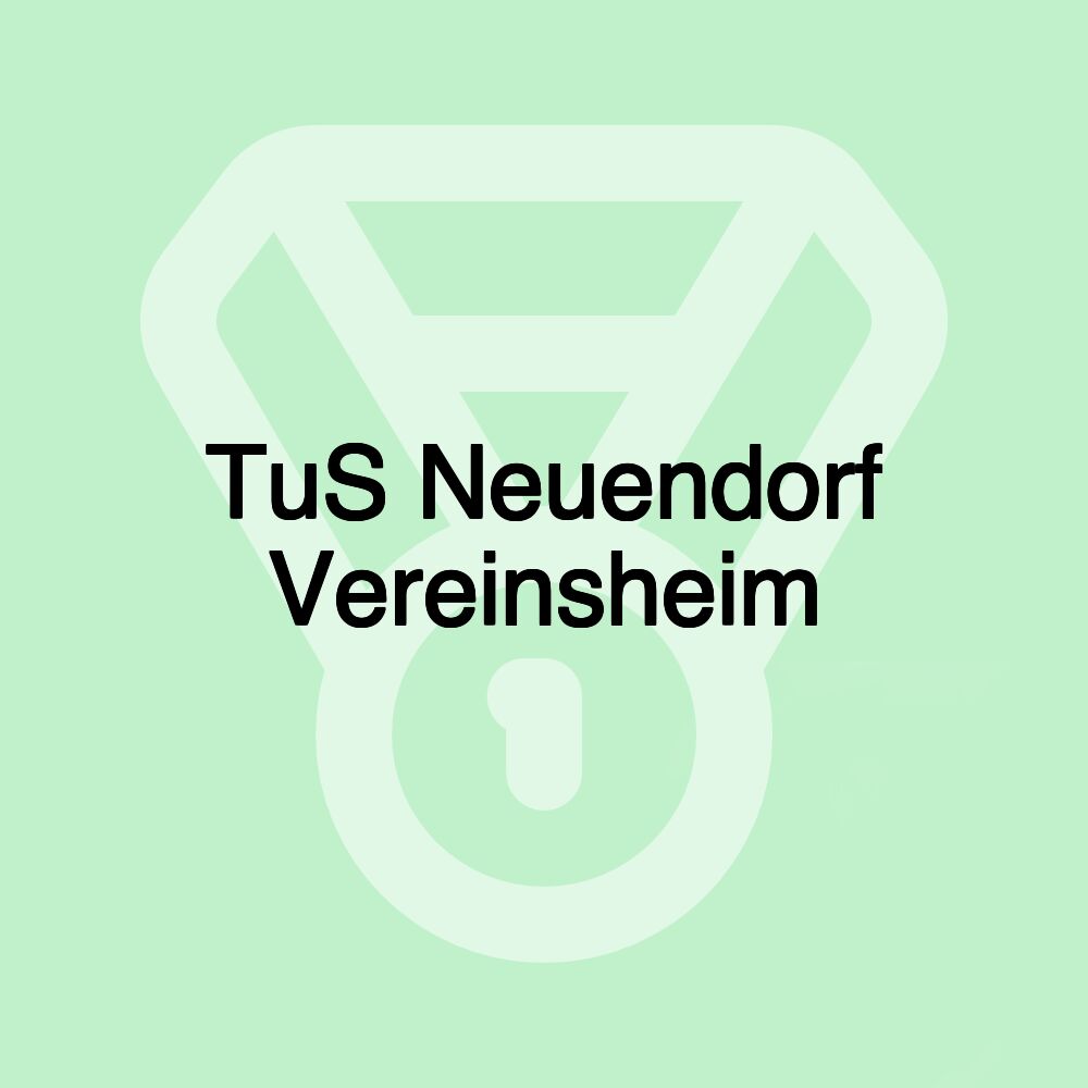 TuS Neuendorf Vereinsheim