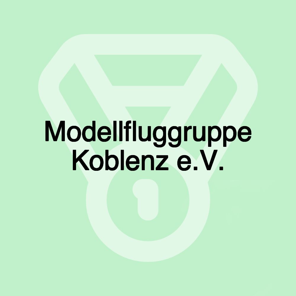 Modellfluggruppe Koblenz e.V.