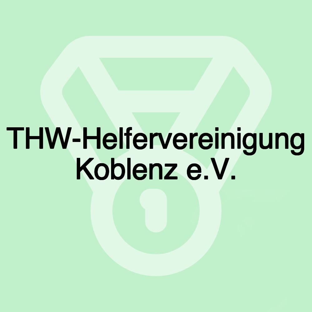 THW-Helfervereinigung Koblenz e.V.