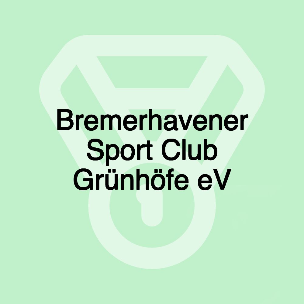 Bremerhavener Sport Club Grünhöfe eV