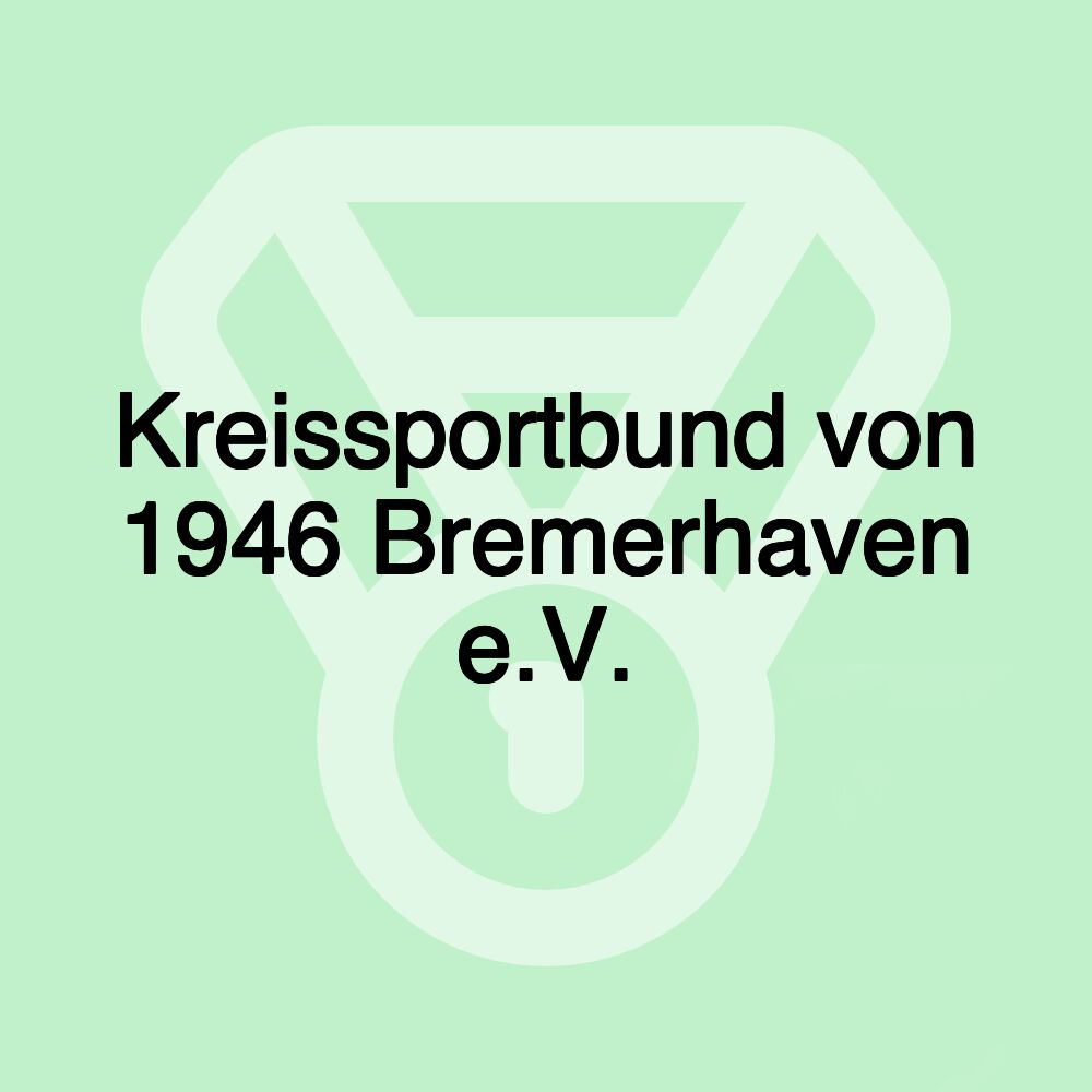 Kreissportbund von 1946 Bremerhaven e.V.