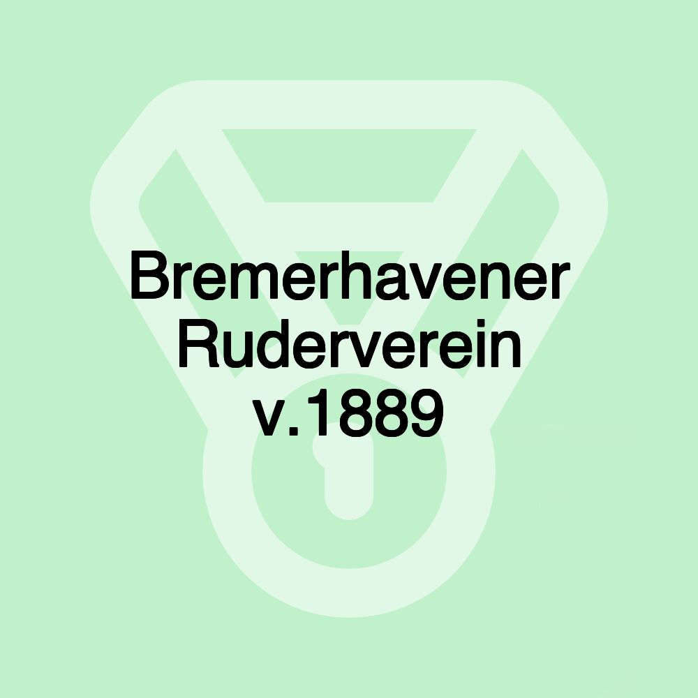 Bremerhavener Ruderverein v.1889