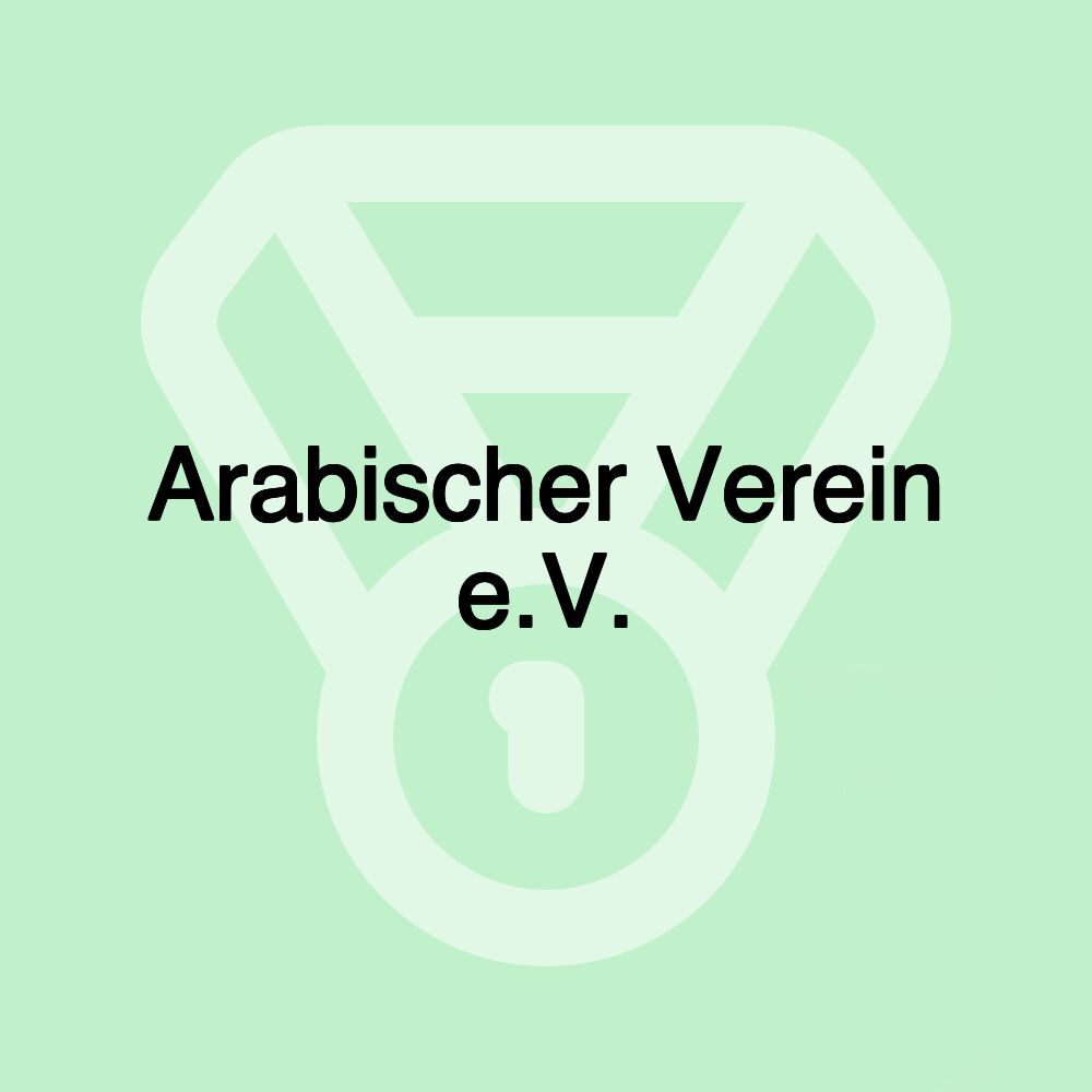 Arabischer Verein e.V.