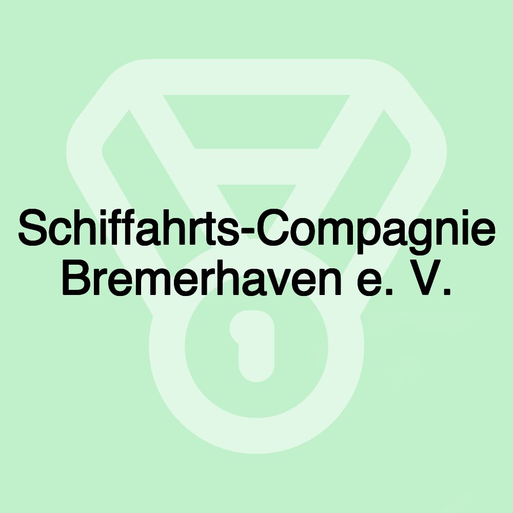 Schiffahrts-Compagnie Bremerhaven e. V.