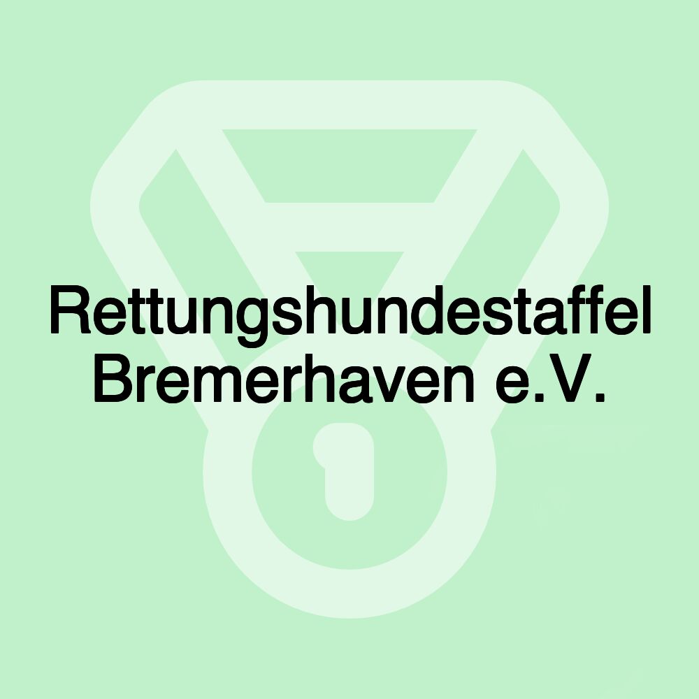 Rettungshundestaffel Bremerhaven e.V.