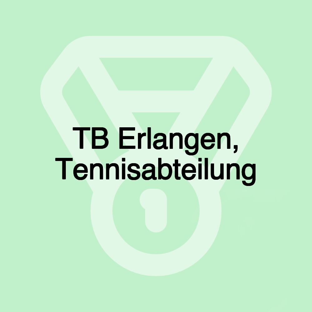 TB Erlangen, Tennisabteilung