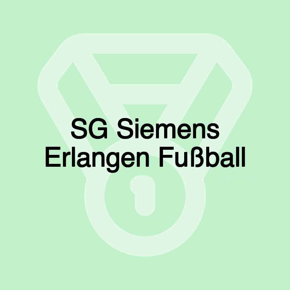 SG Siemens Erlangen Fußball