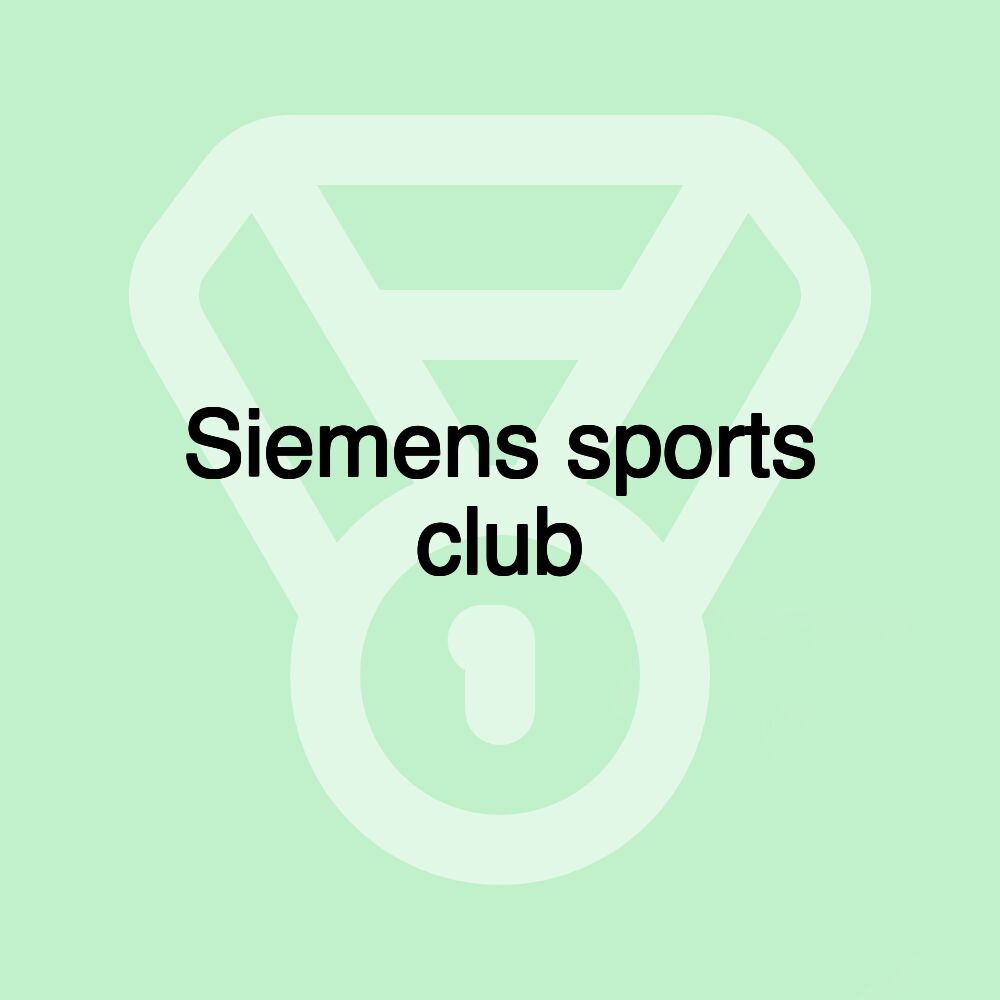 Siemens sports club