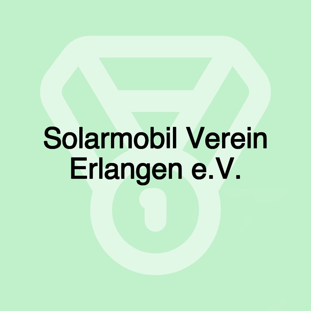 Solarmobil Verein Erlangen e.V.