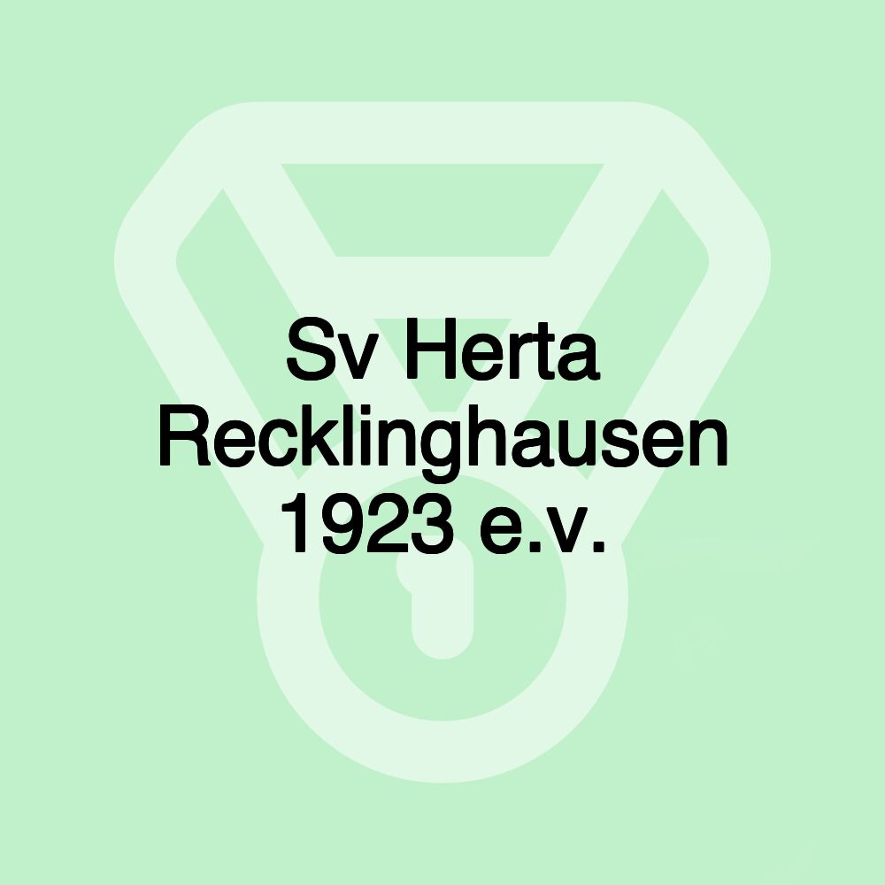 Sv Herta Recklinghausen 1923 e.v.