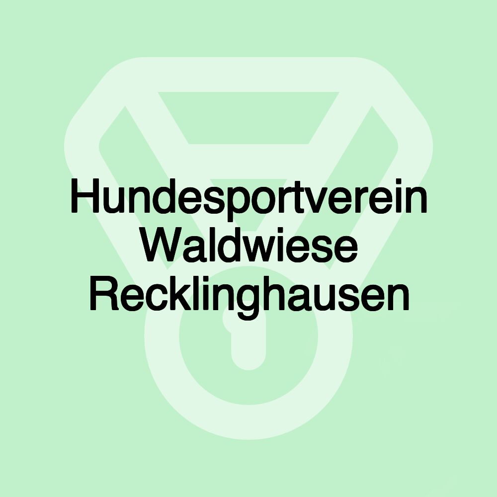 Hundesportverein Waldwiese Recklinghausen