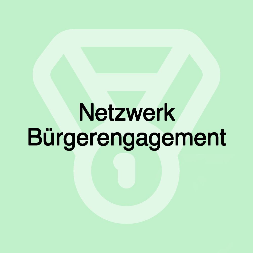 Netzwerk Bürgerengagement