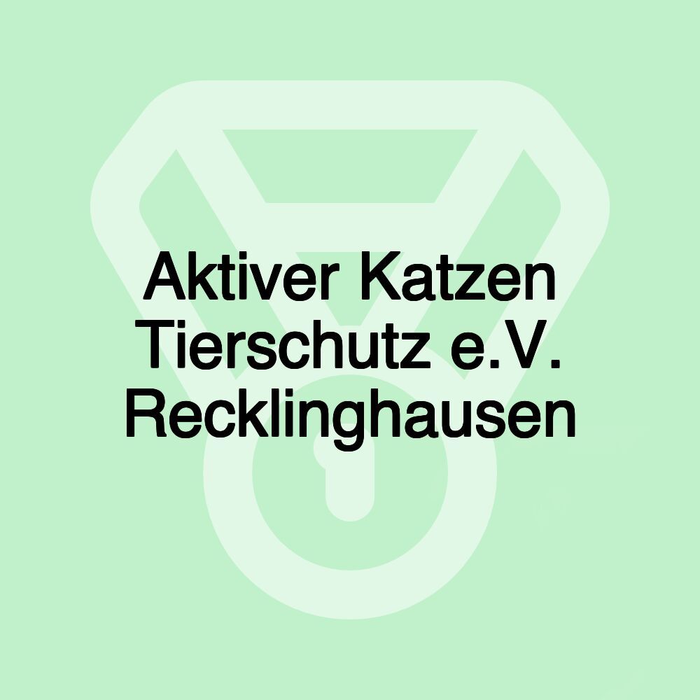 Aktiver Katzen Tierschutz e.V. Recklinghausen