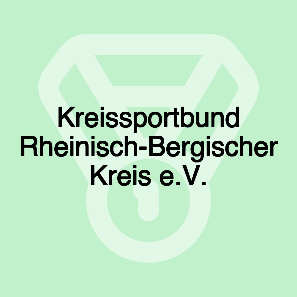 Kreissportbund Rheinisch-Bergischer Kreis e.V.