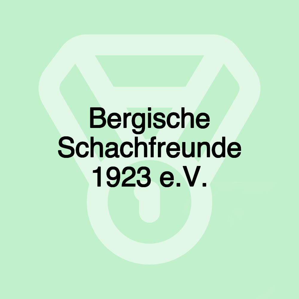 Bergische Schachfreunde 1923 e.V.