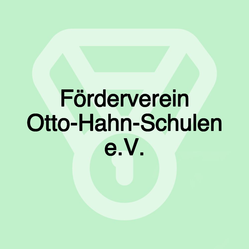 Förderverein Otto-Hahn-Schulen e.V.