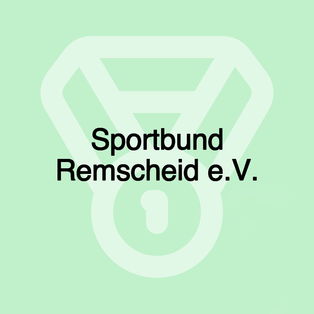 Sportbund Remscheid e.V.