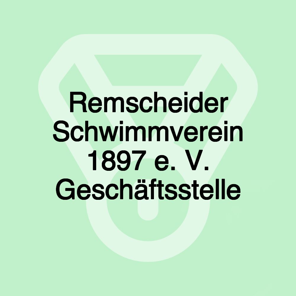 Remscheider Schwimmverein 1897 e. V. Geschäftsstelle