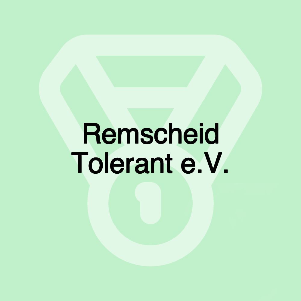 Remscheid Tolerant e.V.