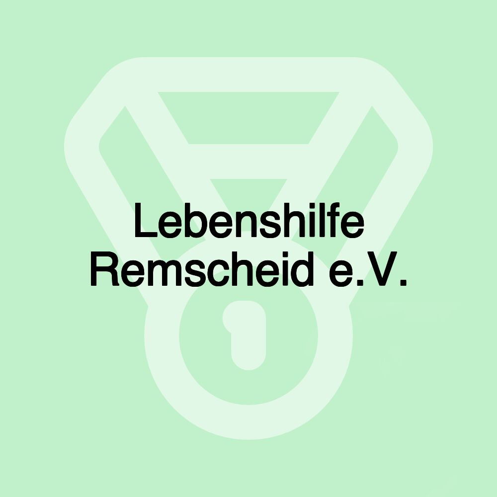 Lebenshilfe Remscheid e.V.