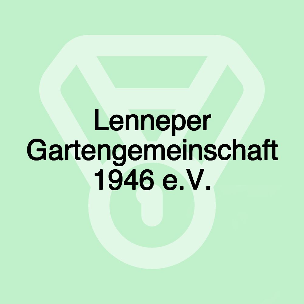 Lenneper Gartengemeinschaft 1946 e.V.