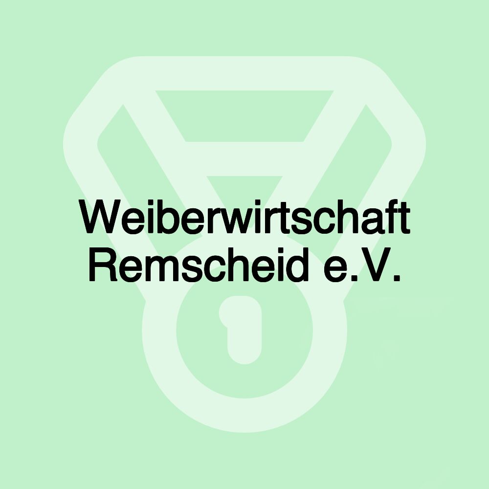 Weiberwirtschaft Remscheid e.V.