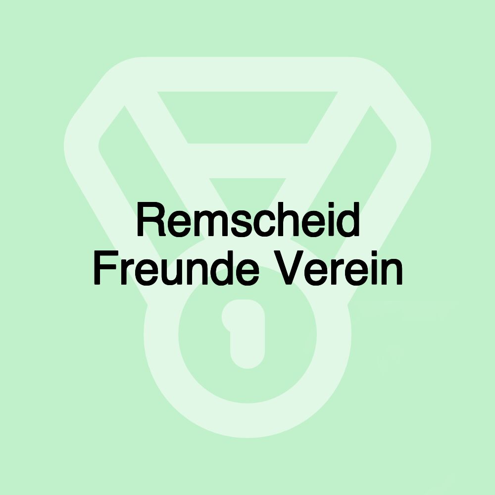 Remscheid Freunde Verein