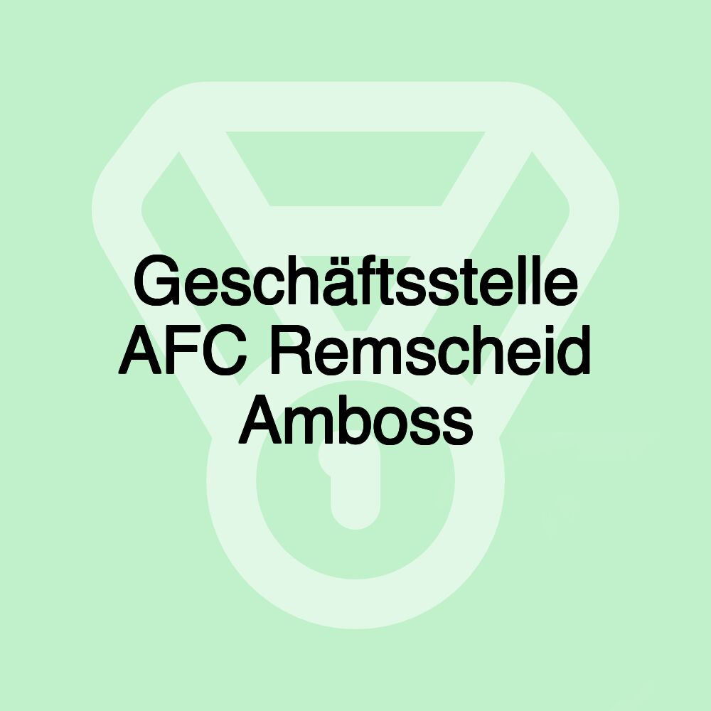 Geschäftsstelle AFC Remscheid Amboss