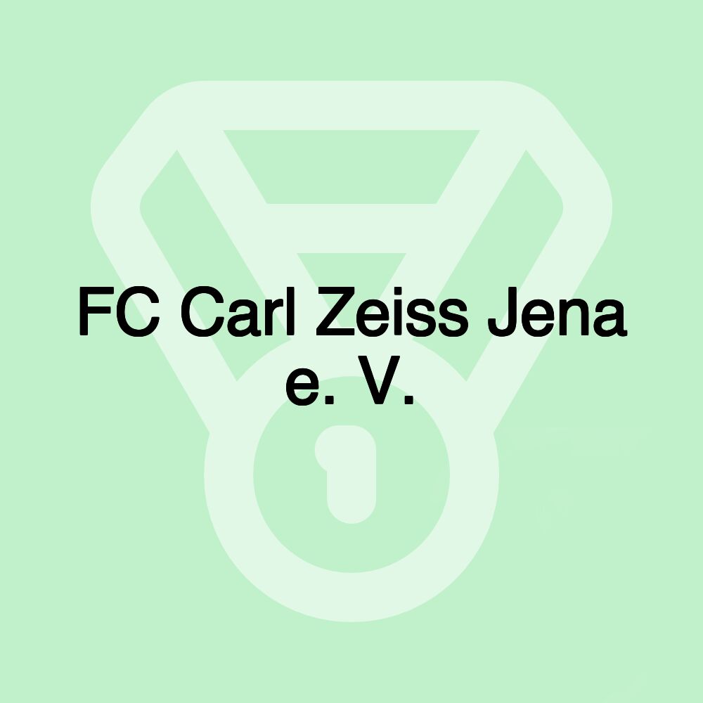 FC Carl Zeiss Jena e. V.