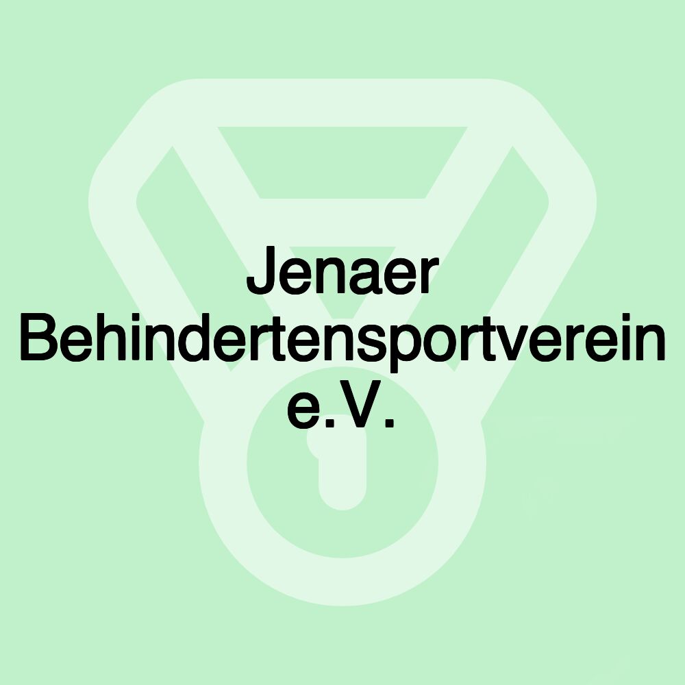 Jenaer Behindertensportverein e.V.