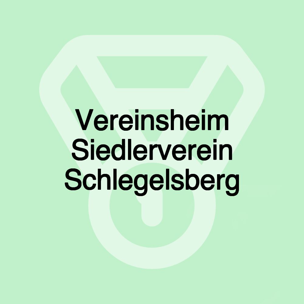 Vereinsheim Siedlerverein Schlegelsberg