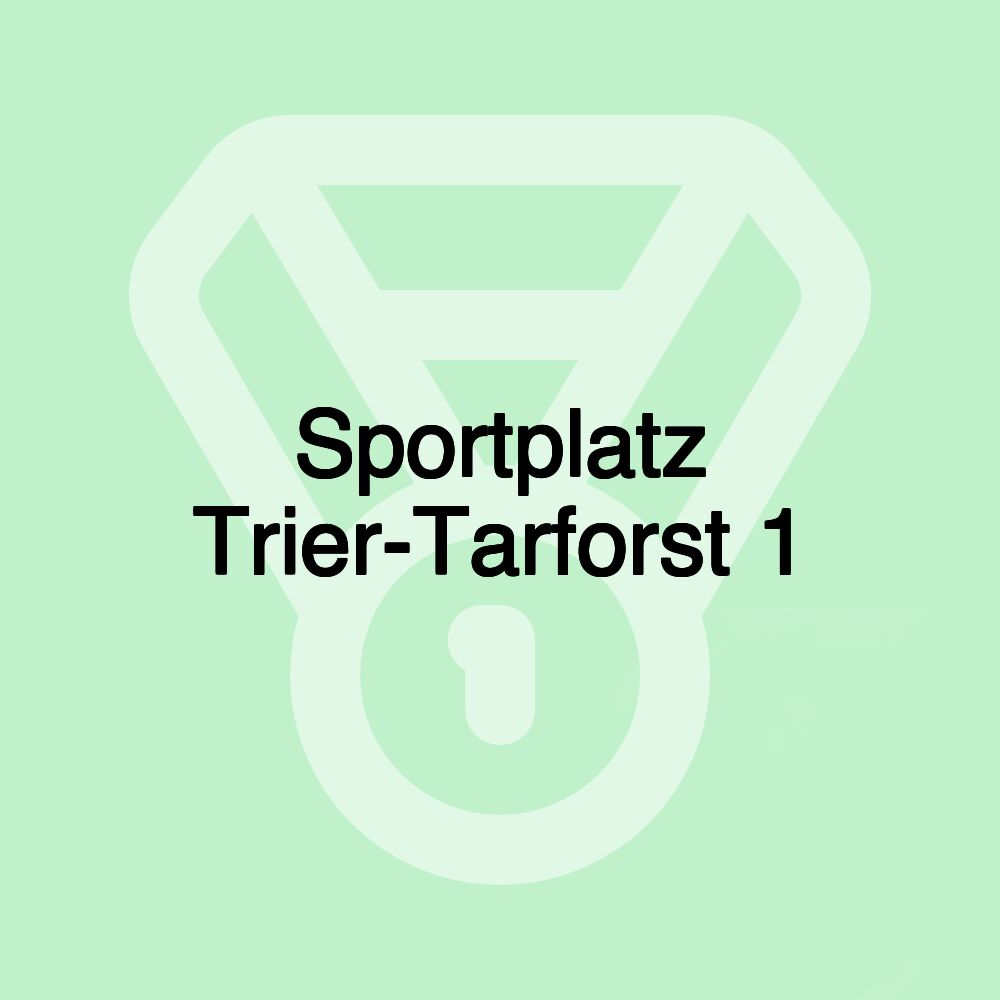 Sportplatz Trier-Tarforst 1